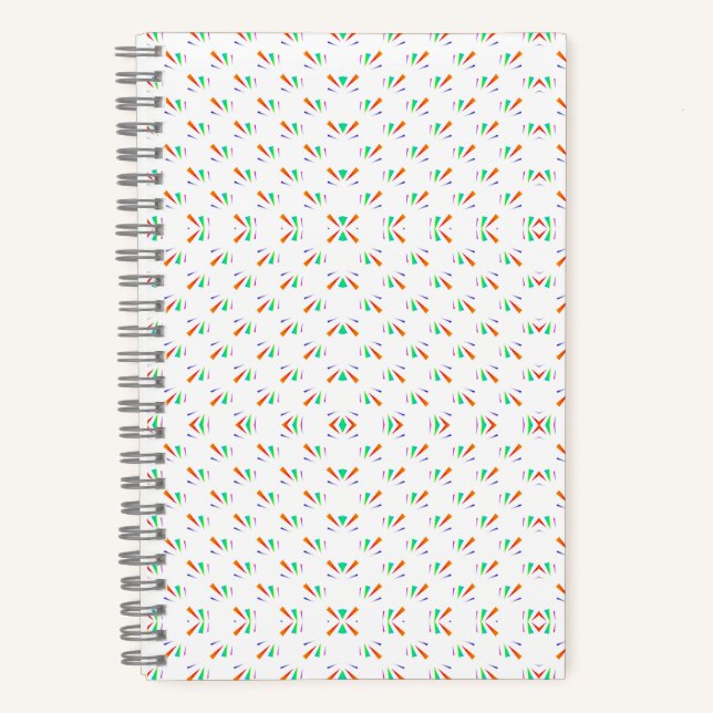 Carnet A notebook with a spiral binding features a white  (Recto)