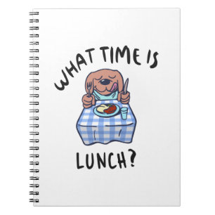 Carnet À quelle heure est le déjeuner