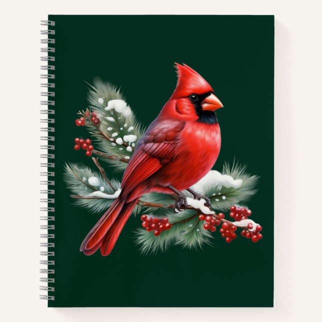 Carnet A Red Cardinal (Devant)