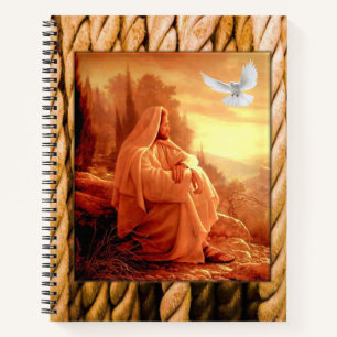Carnet à spirale Jésus-Christ