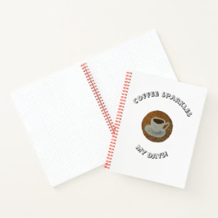 Carnet à spirale Tasse à café