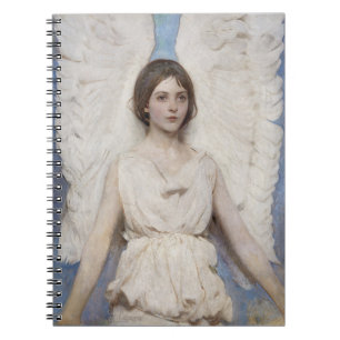 Carnet Abbott Thayer Ange Vintage Victorien Beaux-Arts