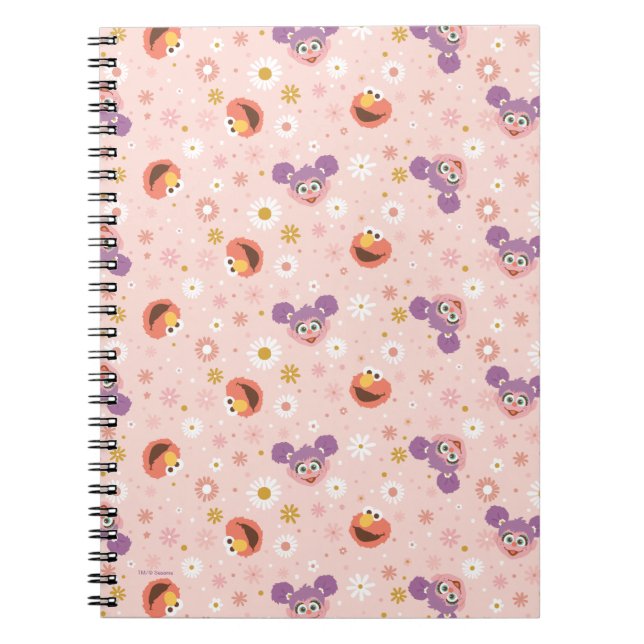 Carnet Abby Cadabby & Elmo | Motif de forêt (Devant)
