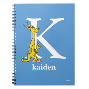 Carnet ABC du Dr Seuss : Lettre K - Blanc Ajouter Votre
