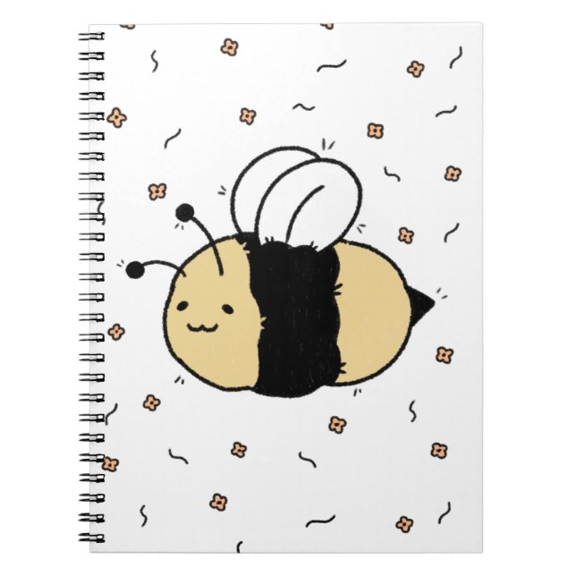 Carnet Abeille boursouflante (Devant)