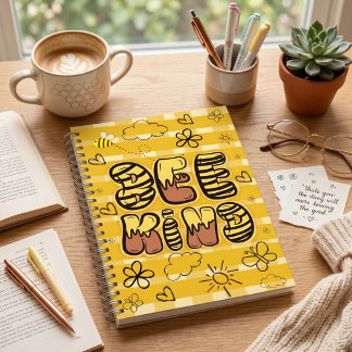 Carnet Abeille gentille : Miel douce abeille