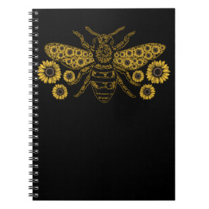 Carnet Abeille tournesol Abeille Miel Abeille Abeille