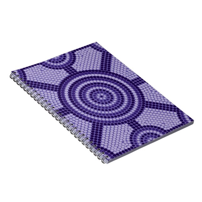 Carnet Aboriginal dot painting (Côté Droit)