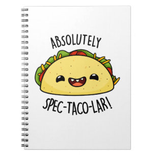 Carnet Absolument Spec-Taco-Lair Blague Tacotique Drôle