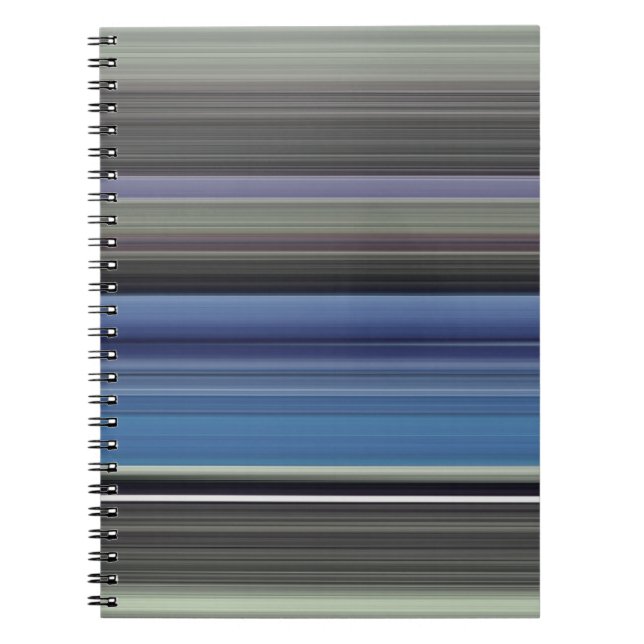 Carnet Abstract #1: Blue and grey (Devant)