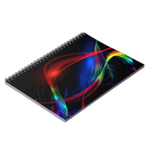 Carnet Abstract Colorful Lights