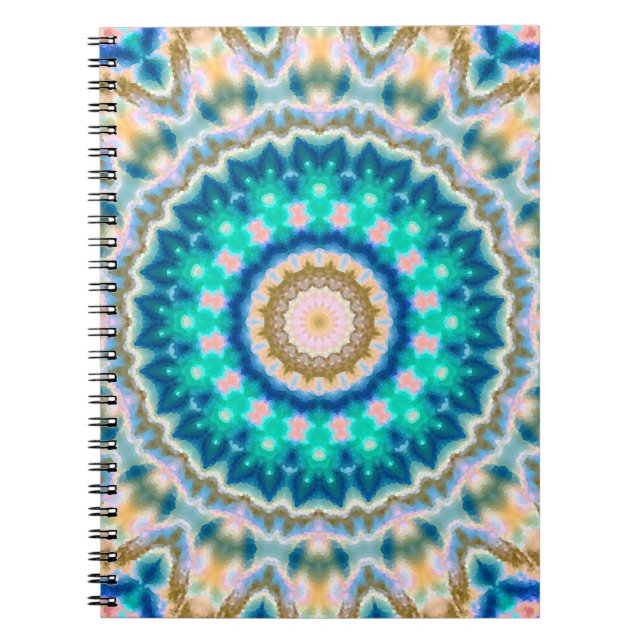Carnet Abstract modern mosaic kaleidoscopic (Devant)