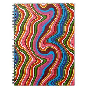 Carnet abstraction motif folklorique