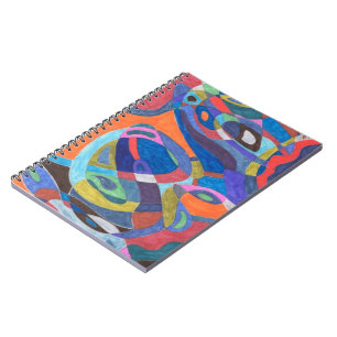 Carnet abstrait "Colour Rush"