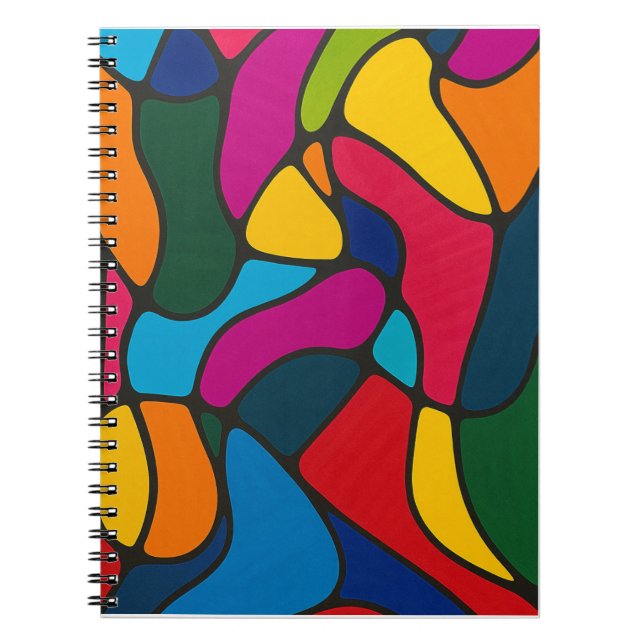 Carnet Abstrait dynamique (Devant)