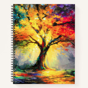 Carnet Abstraite nature spirituelle Arbre de vie