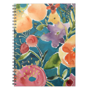 Carnet Abundant Florals I