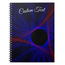 Carnet Accented Triangle Geometric Spiral Notebook