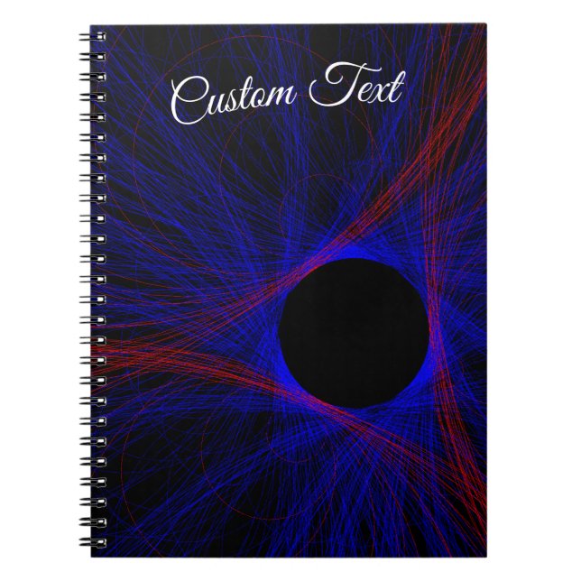 Carnet Accented Triangle Geometric Spiral Notebook (Devant)