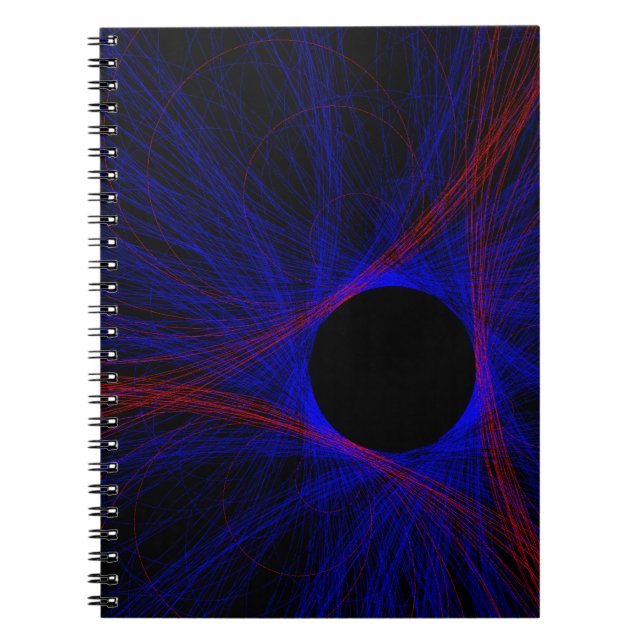 Carnet Accented Triangle Geometric Spiral Notebook (Devant)