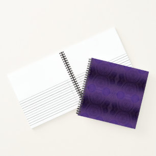 Carnet Acceptation Médaillons de méditation violette