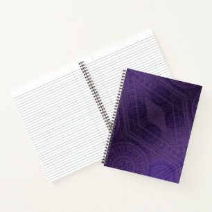 Carnet Acceptation Médaillons de méditation violette