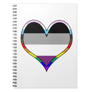 Carnet Ace Pride Heart Notebook