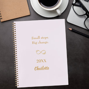 Carnet Acheter une citation motivante or