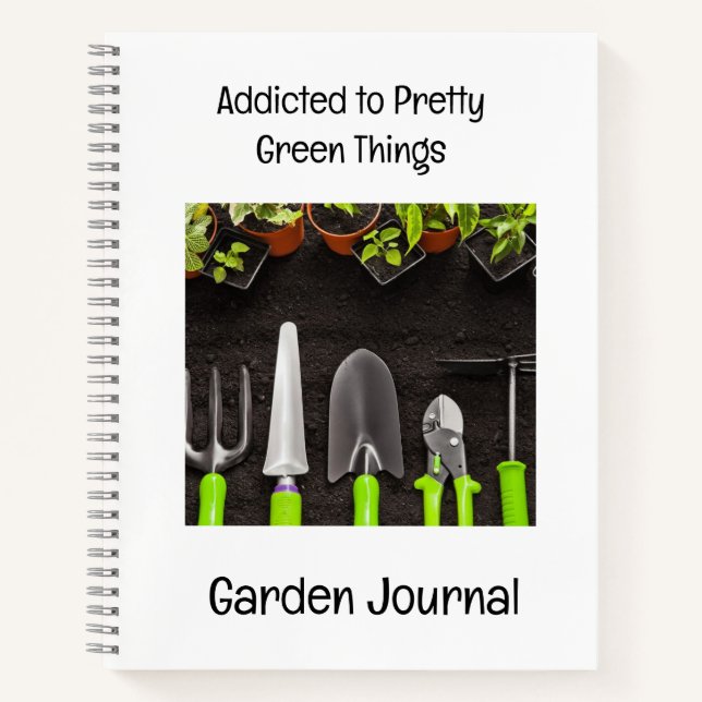 Carnet Addicité au jardinage (Devant)