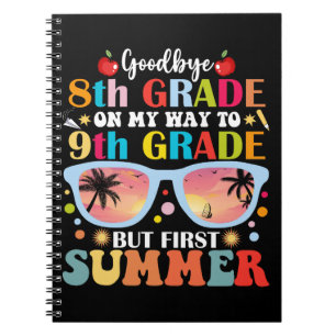 Carnet Adieu 8e année Bonjour 9e année mais premier été