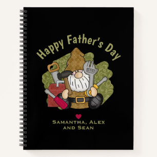 Carnet Adorable Handyman & Carpenter Garden Gnome
