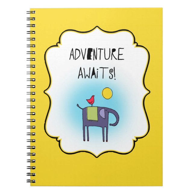 Carnet Adventure Attend Whimsical (Devant)