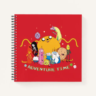 Carnet Adventure Time Large Jake Group Graphic
