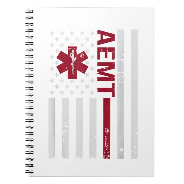 Carnet AEMT Advanced Emergency Médicale Technicien USA (Devant)