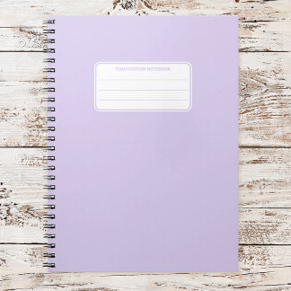 Carnet Aesthetic Soft Pastel Solid Color Composition