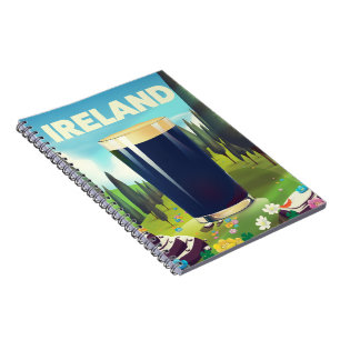 Carnet Affiche de voyage Ireland Pint