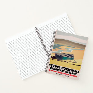 Carnet Affiche de voyage St Ives Cornwall