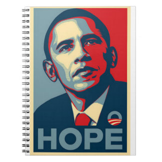 Carnet Affiche d'espoir de Barack Obama