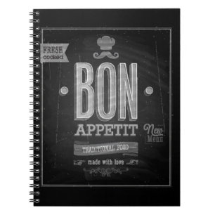 Carnet Affiche vintage d'Appetit de fève - tableau