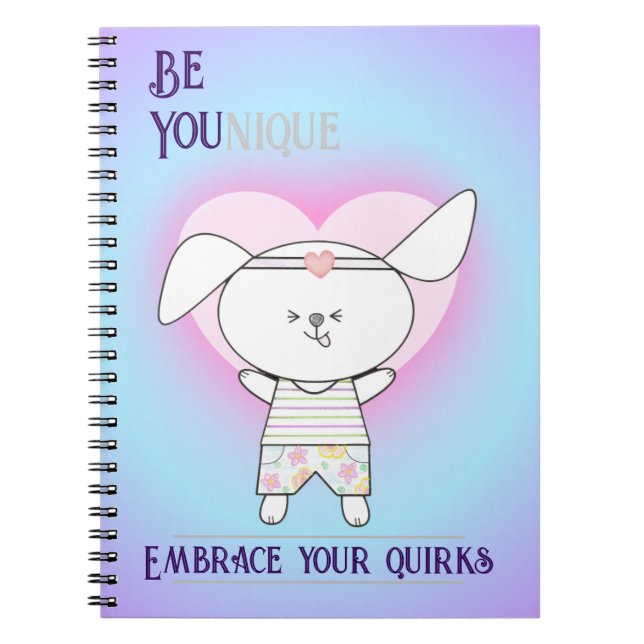Carnet Affirmation quotidienne Whimsical Dog (Devant)