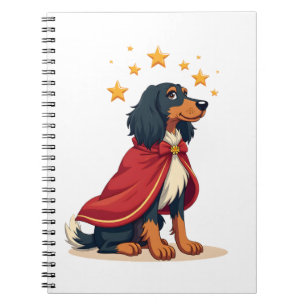Carnet Afghan Hound Elegant Noel chien