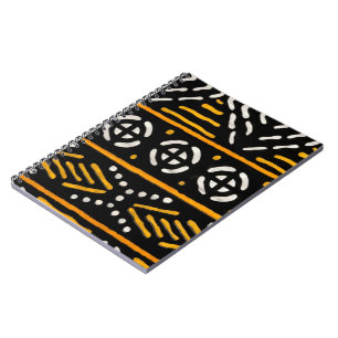 Carnet africain imprimé en spirale