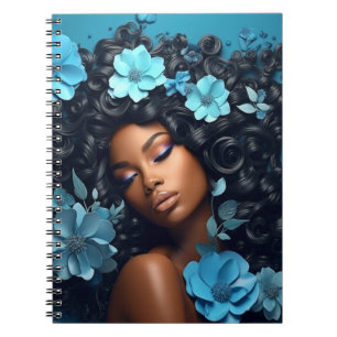 Carnet African American Black Queen Melanin Sista Shopp