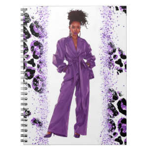 Carnet African American Black Queen Melanin Sista Shopp