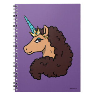 Carnet Afro Unicorn Divin