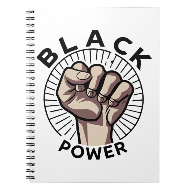 Carnet Afrocentrique Black Power (Devant)