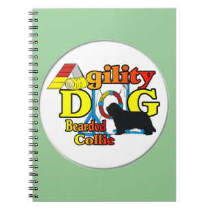 Carnet agilité de collie barbu