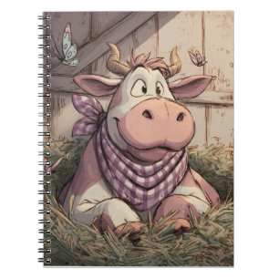 Carnet agricole de la vache grange souriante Paste