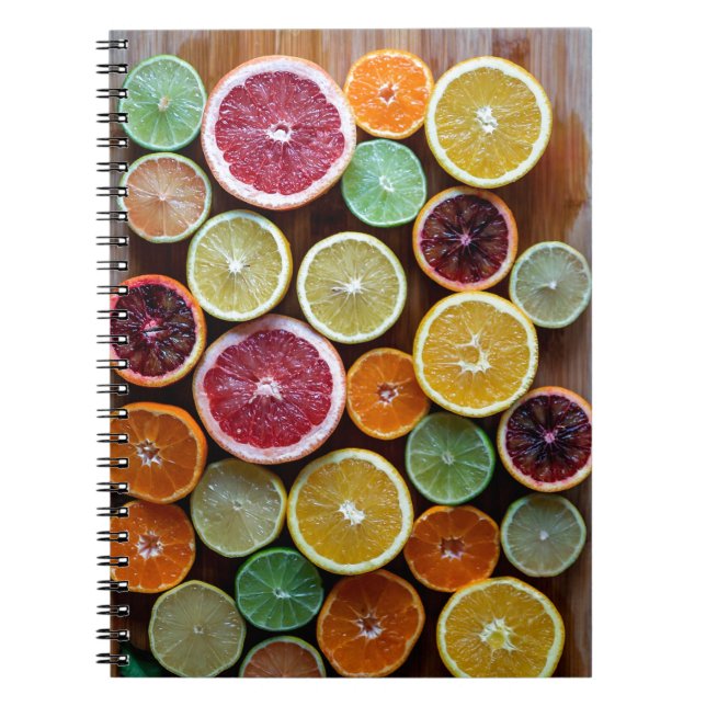 Carnet agrumes (Devant)