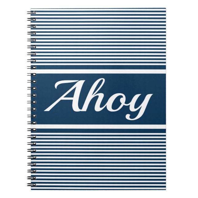 Carnet Ahoy (Devant)